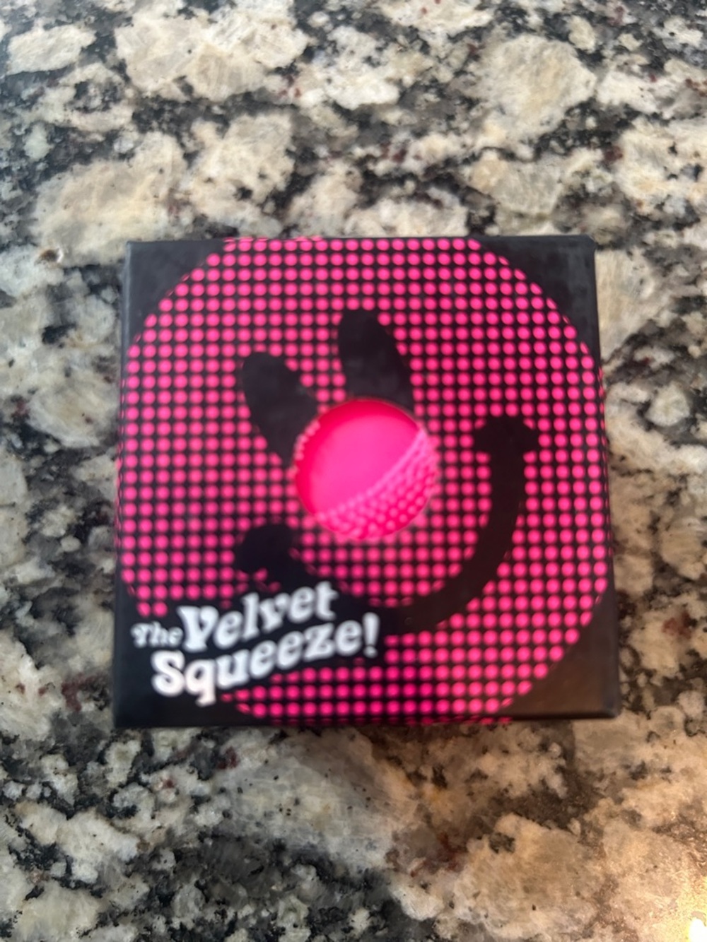 Needoh The Pink Velvet Squeeze Fuzz Ball!